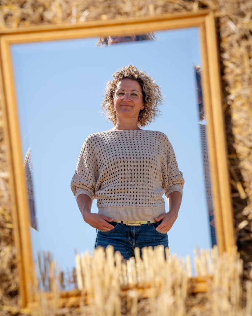 Juliane Scheller Coaching und Hypnose in Dresden Radebeul Bilderrahmen Durchsicht